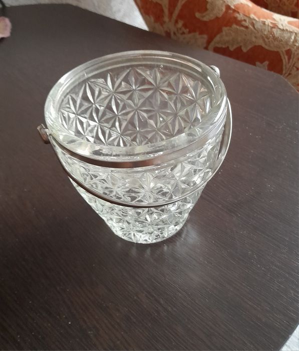 Набор хрусталь кружки, ваза ссср