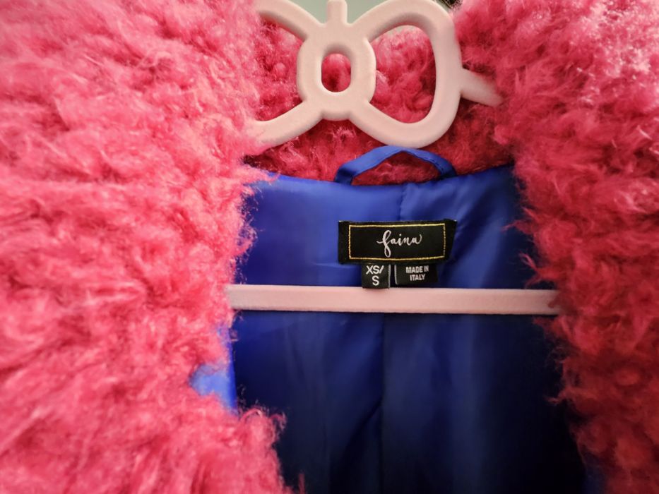 Пухен елек изкуствен каракул