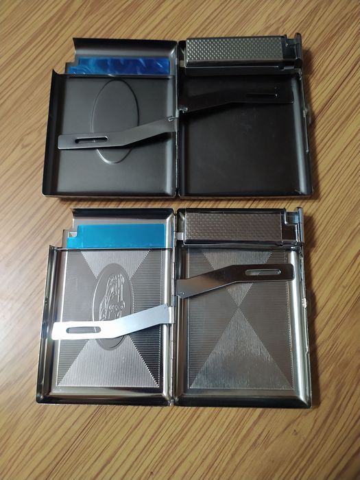 Отличный подарок для мужчины - портсигар с  зажигалкой. Новый и б/у.