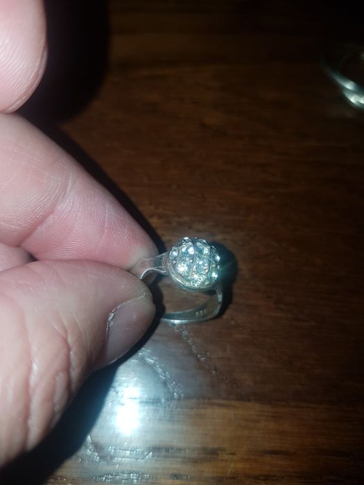 Inel dama argint 925,model 3 in 1,pietre,stelute,cercuri