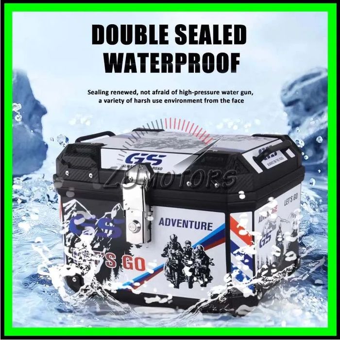 Portbagaj Moto Cross Enduro 45L - Cutie Topcase Moto Cross Enduro 45L