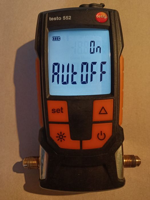 Vand Testo 552 vacuumetru digital