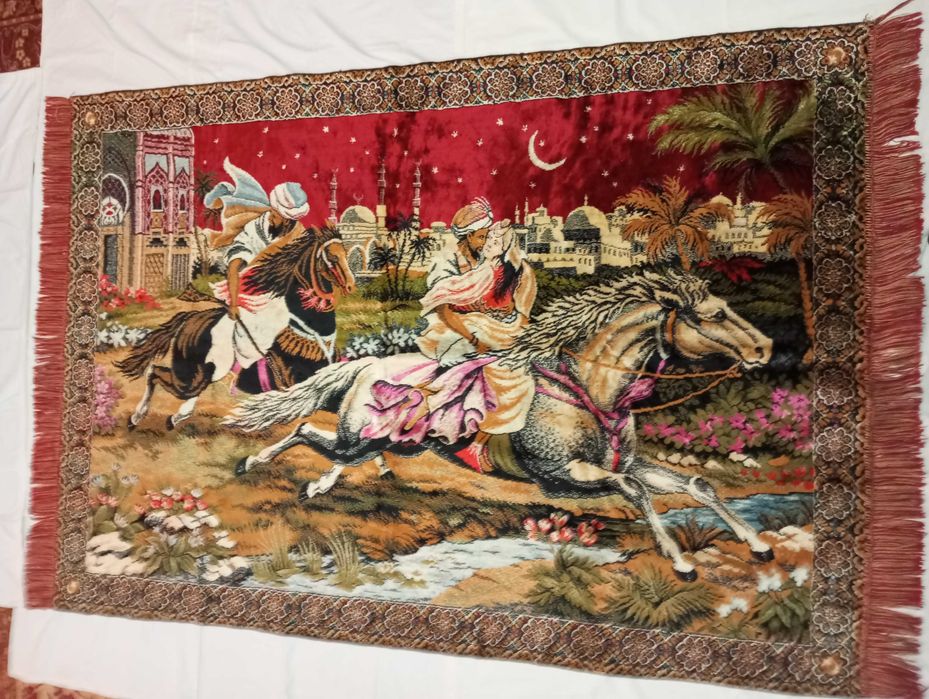 carpetă Răpirea din Serai ... vor scăpa oare tinerii îndrăgostiți?