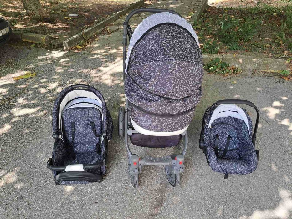 Бебешка количка 3в1(3 в 1), Zarra Adbor