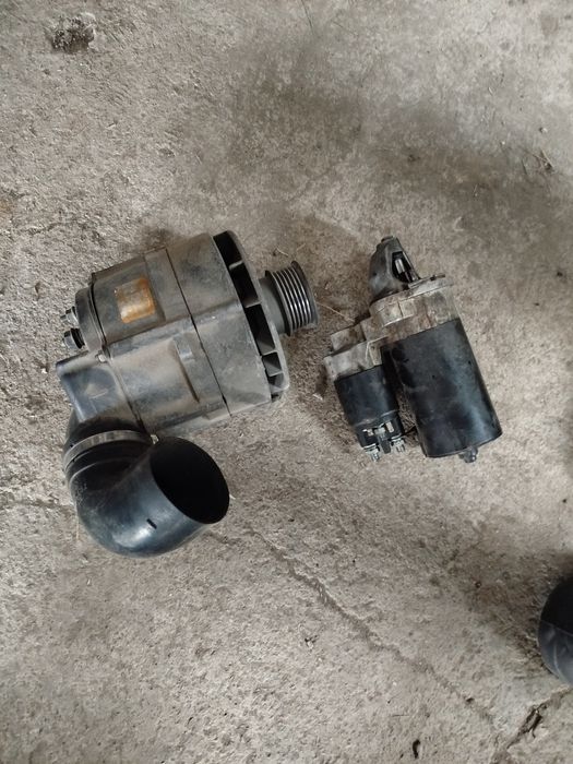 Стартер генератор на БМВ 520.2 литровых