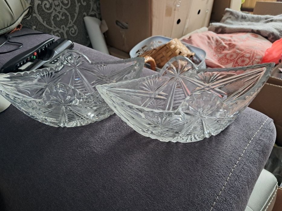 Продам хрустальные вазы и супницу сссср