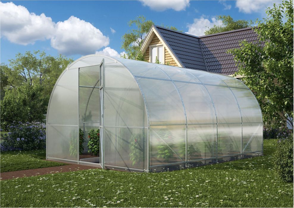 Теплицы из полигаля с гарантией 20 лет. Монтаж, доставка. Рассрочка!