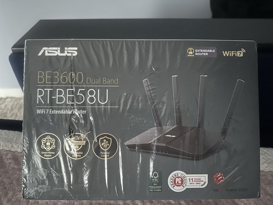 Мощный ASUS RT-BE58U | Wi-Fi 7 | BE3600 | Новый