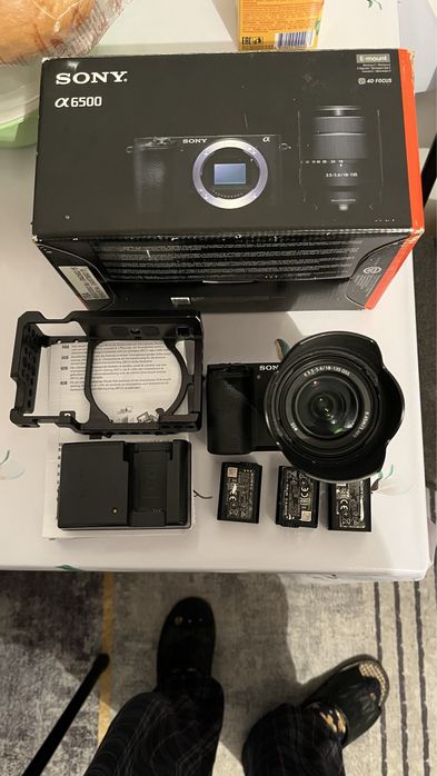 Sony A6500 в отличном состояний