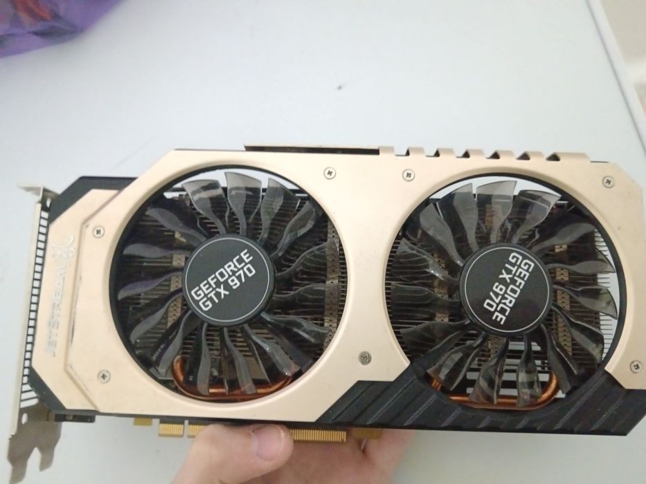 Продам нерабочую gtx 970