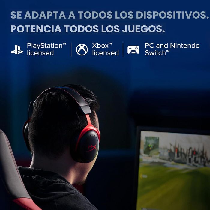 Casti Gaming HyperX Cloud II Red,7.1 surround, multiplatforma, sigilat