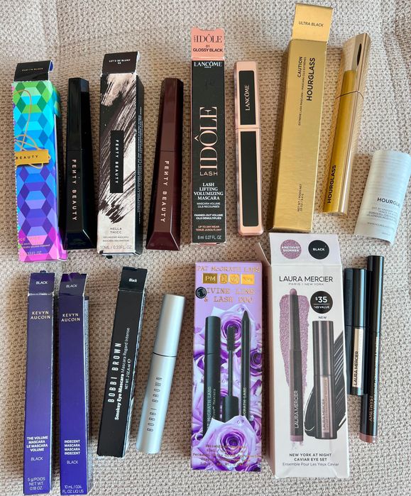 Оригинална козметика спирали и др. Rare,Huda,Too faced,Pat McGrath,ABH
