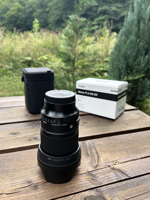 Obiectiv Sigma 50mm f/1,4 - Sony FE    SUPERB !!