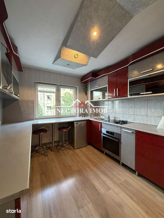 NECTORA IMOB-Apartament 3 camere, 2 bai, Str. Grigore Irofte, Utilat