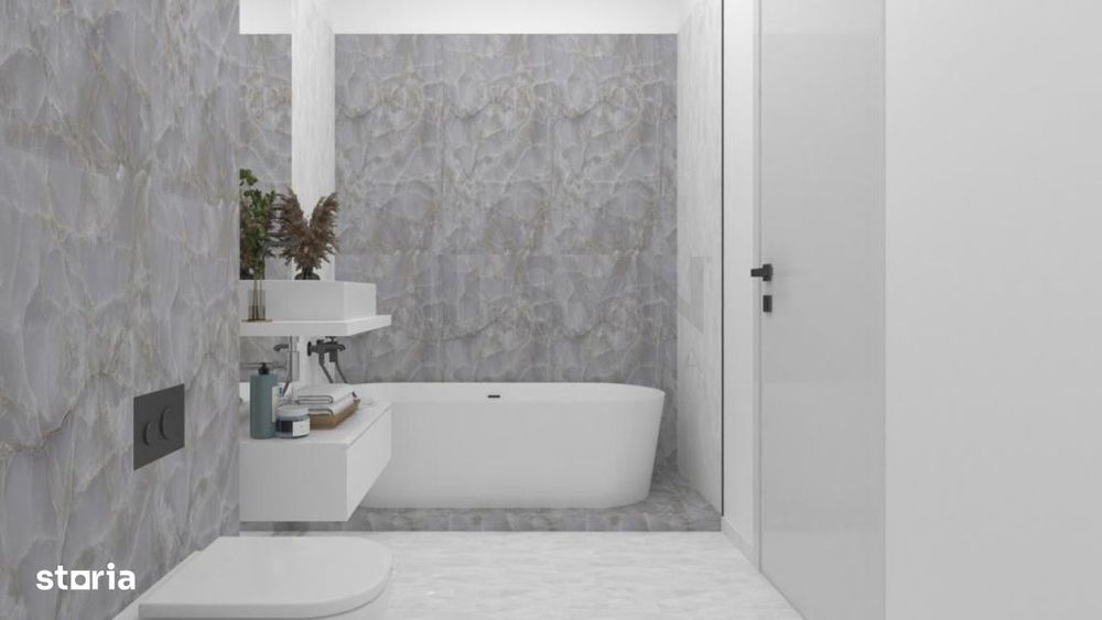 Apartament 3 camere cu gradina 60 mp