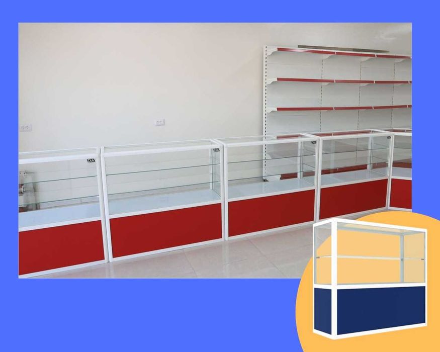 Oynaly vitrina, Акция, прилавки, savdo uskunalari vitrinalar stellaj