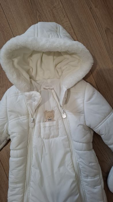 Бебешки зимен космонавт в бял цвят Mayoral