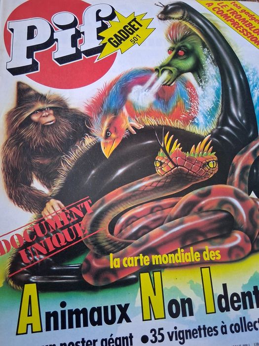 ЛОТ Стари Френски Списания Pif Gadjet / 1978 - 1980 год.