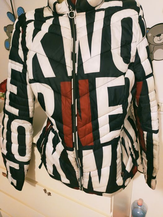 Geaca subtire dama cu puf gasca