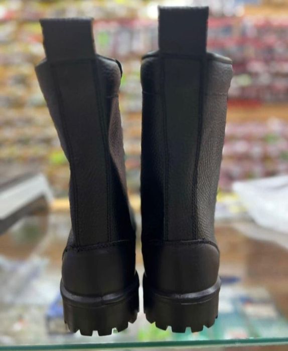 Берцы летние кожа натуралка