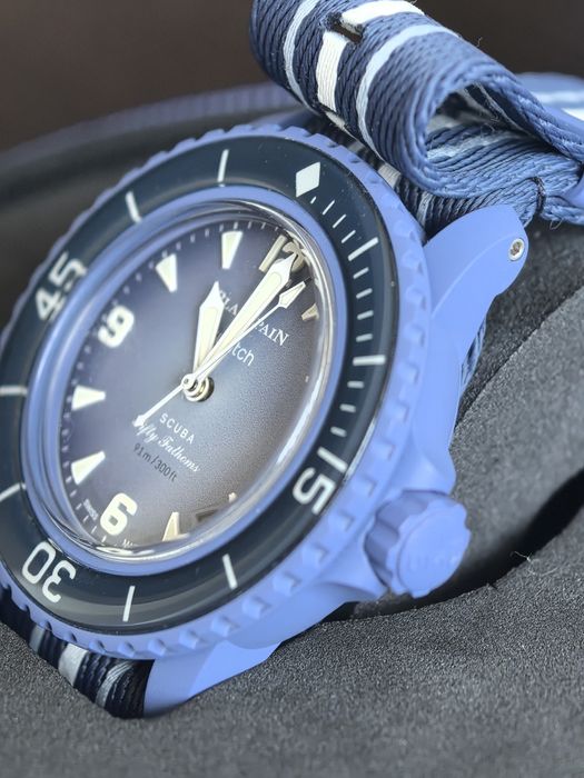 Atlantic Ocean Blancpain X Swatch Scuba 50 Fanthoms