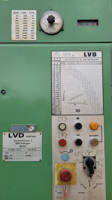 abkant hidraulic indoit tabla abcant marca lvd presa indoire hidraulic