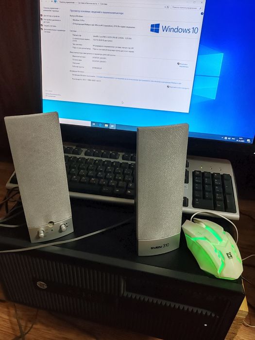 Продам компьютер НР core i5 в комплекте + принтер