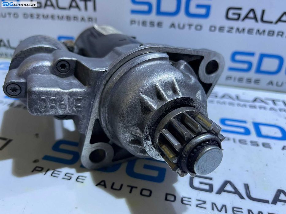 Electromotor cu 13 Dinti Audi A3 8V 2.0 TDI DCYA CRUA DBGA DEJA CRLB CRLC CRBC CRBD CRFA CRFC CUNA DFGA DGCA 2008 - 2013 Cod 02M911024C 0001153009 0001153010 [B3611]