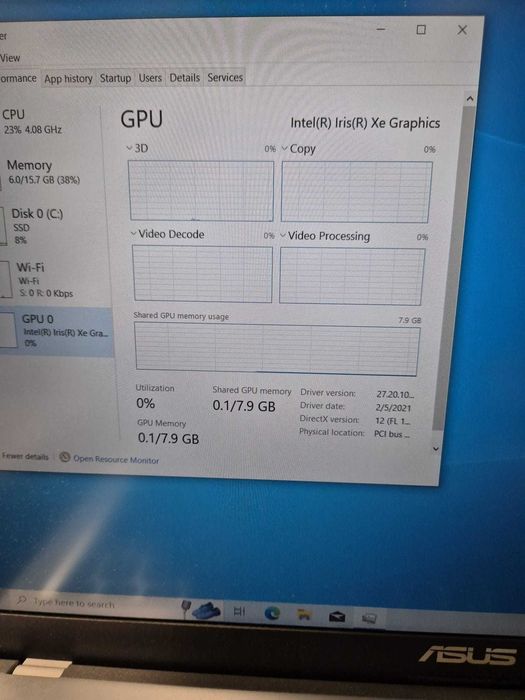 Hope Amanet P10/Asus X1500E i5 16GB RAM SSD