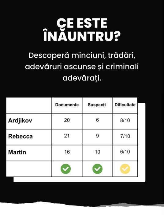 Ancheta Penala-Joc distractiv format PDF livrare instanta