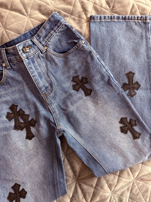 Дамски дънки Chrome Hearts/ Zara