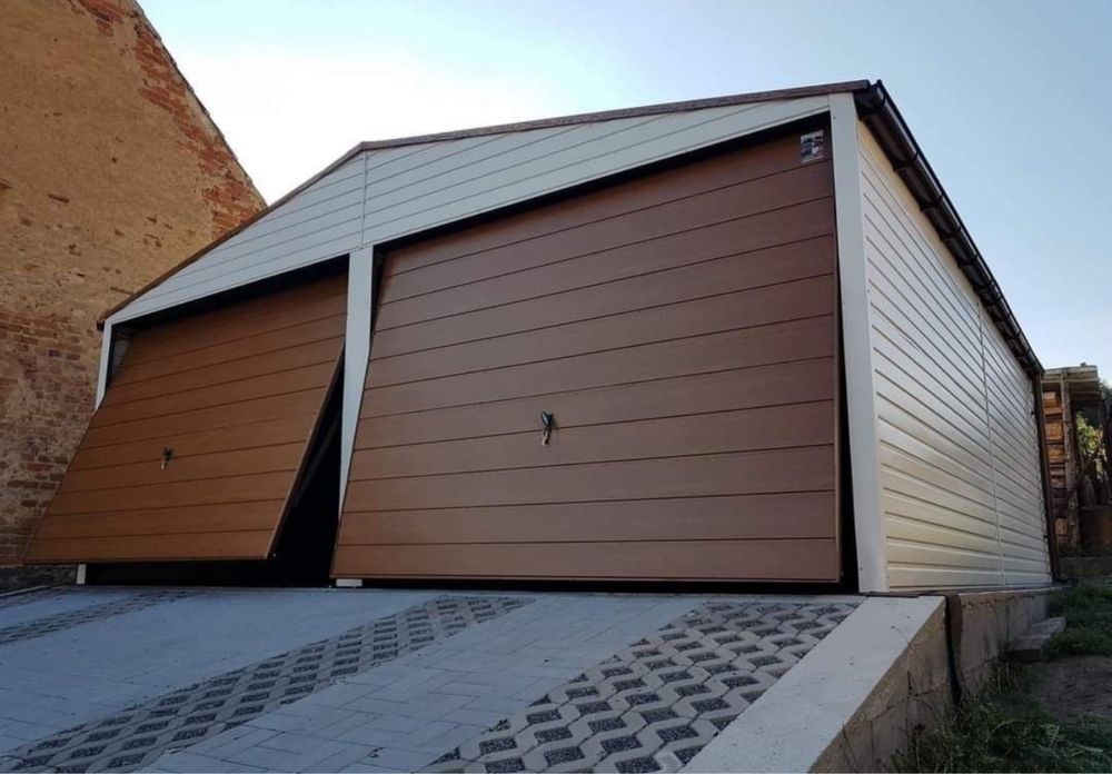 Garaje auto din panouri sandwish