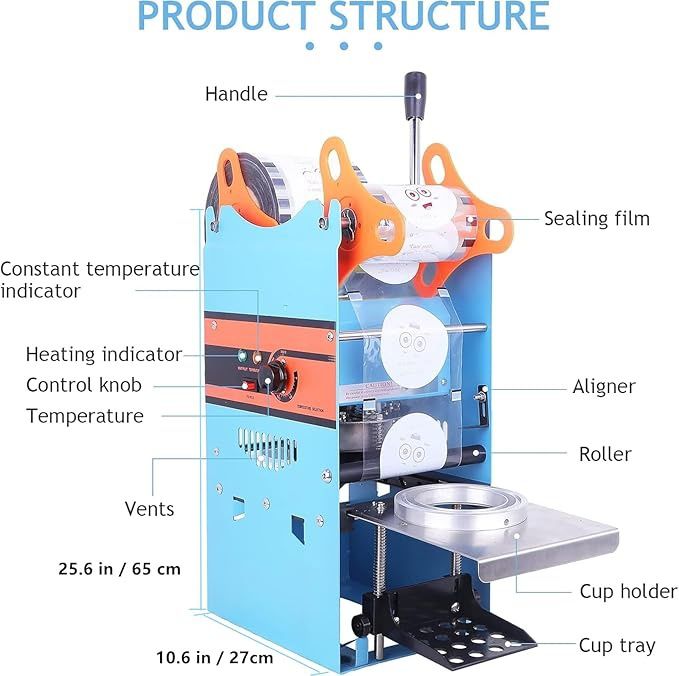 Аппарат для запайки стаканов (Cup sealer)