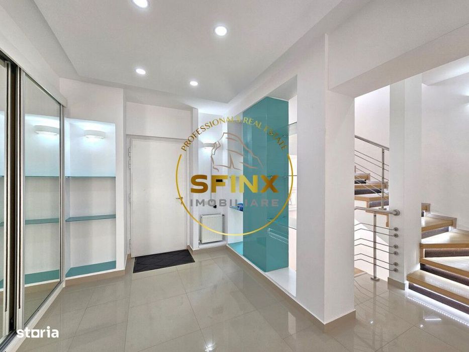 Baneasa Residential Park, 5 bedroom villa for rent, parking, yard