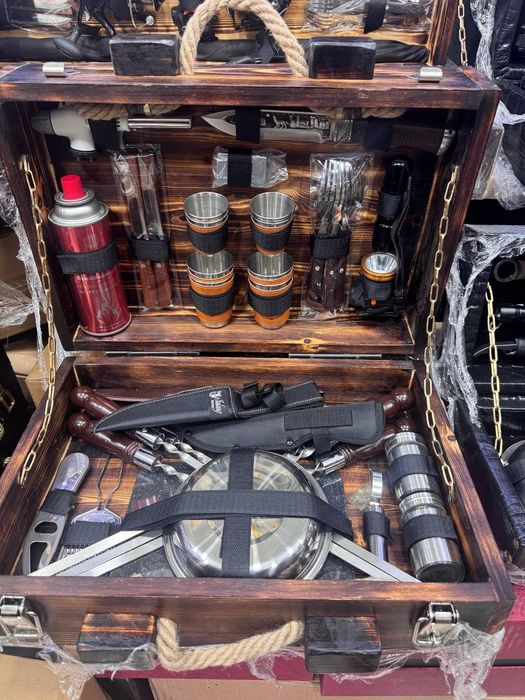 Падарочний набор для Мужчины VIP-набор для пикника "Сезон охоты" нов