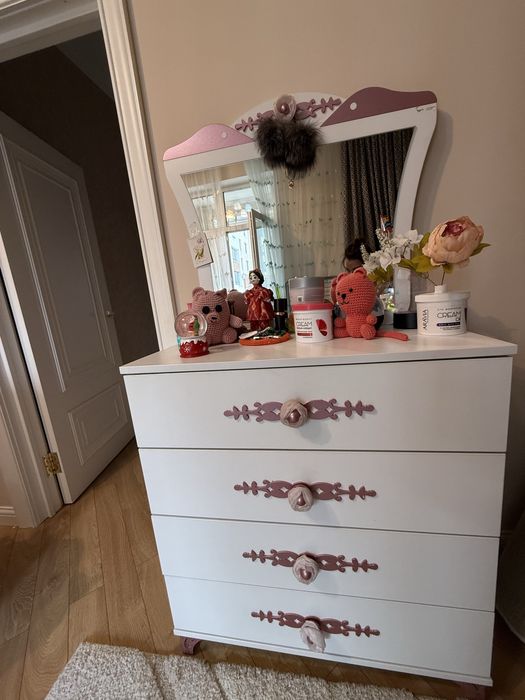 Кровать 90х200 и комод