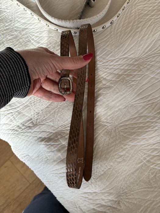 Кожени колани черен, кафяв, червен, бял Esprit, Promod