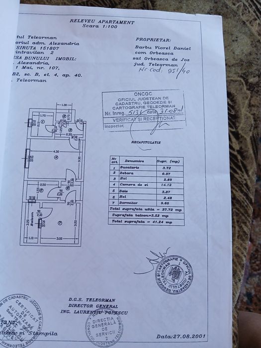 Apartament 2 camere, Alexandria, Teleorman