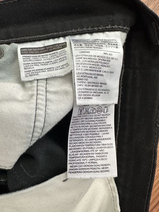 Джисы Levi’s 522 original W29 L30