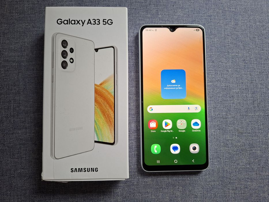Samsung Galaxy A33 - 6GB/128GB Андроид16. Много запазен