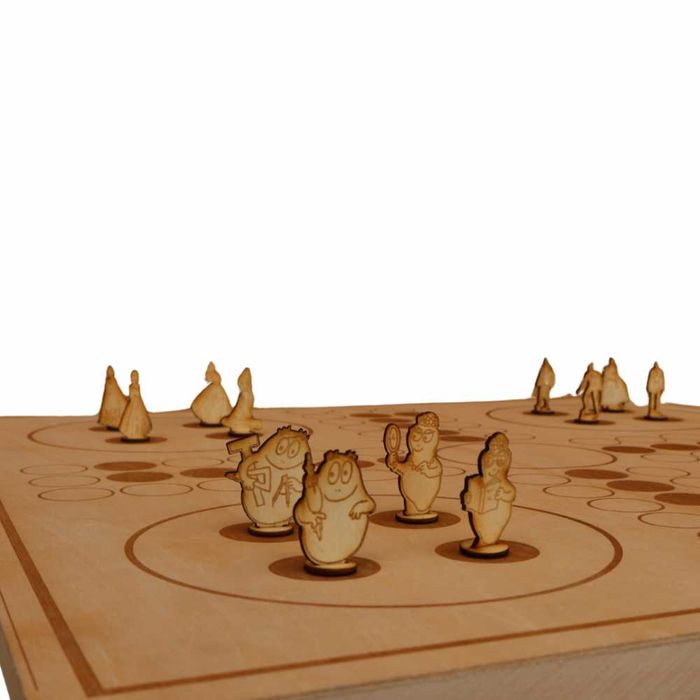 2в1- Маса с игра "Не се сърди човече"