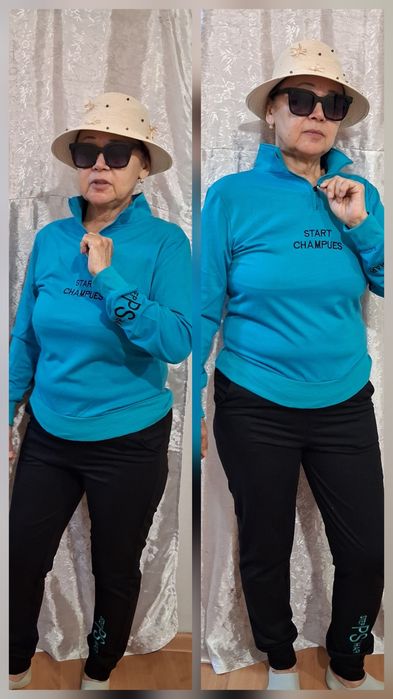 Срочно Женский спорт. костюм Бирюза START CHAMPION