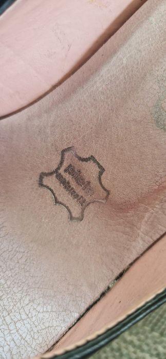 Pantofi de piele, pt dame, eleganți, toc inalt si platforma