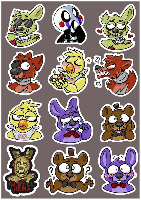 Продам стикеры, по штучно.