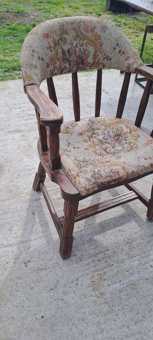 Scaune rustice 8 buc