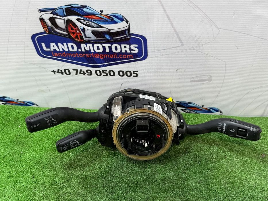 ANSAMBLU MANETE COMENZI VOLAN + SPIRĂ AUDI A6 C6 S LINE 2.0 DIESEL 2009 COD OEM 4E0953503G 4F0953549D 4F0910549A 4E0953521B 2006-2010