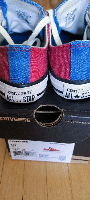 Converse All Star/ Tenisi copii 31 ca noi/rosu+albastru