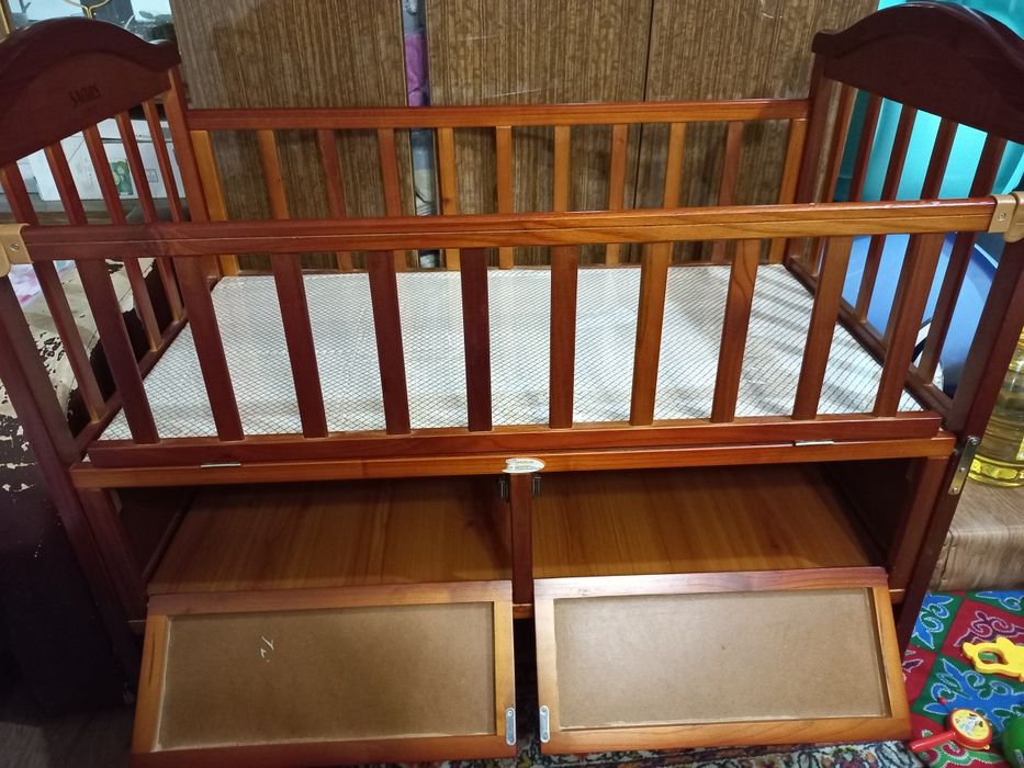 Манеж детский деревянный