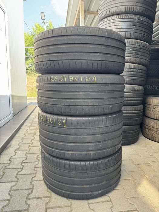 Почти нови летни гуми Michelin Спортпакет 265/35/21 със 295/30/21 DOT2024г