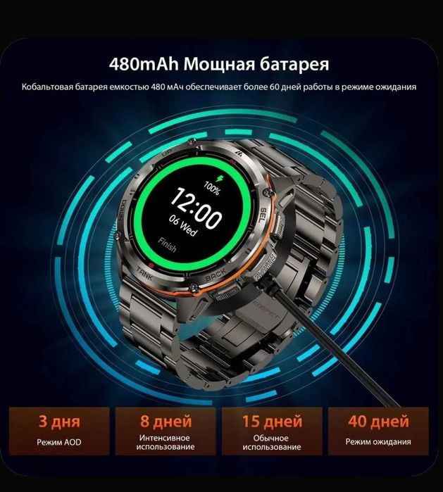Смарт Часы KOSPET TANK T3 Ultra